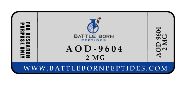 AOD-9604 2mg - Battle Born Peptides