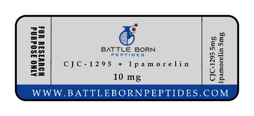 CJC-1295 5mg + Ipamorelin 5mg Blend - Battle Born Peptides