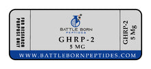 Load image into Gallery viewer, GHRP-2 5MG - Battle Born Peptides
