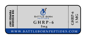 GHRP-6 5MG - Battle Born Peptides