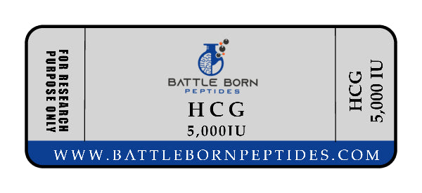 HCG 5,000 IU - Battle Born Peptides