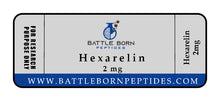 Load image into Gallery viewer, Hexarelin 2MG - Battle Born Peptides
