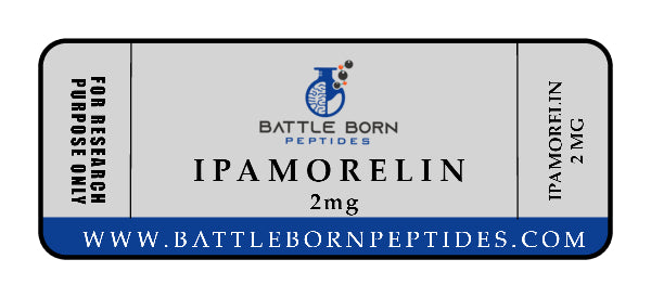 IPAMORELIN 2MG / 5MG - Battle Born Peptides