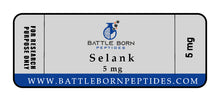 Load image into Gallery viewer, Selank 5MG / 30MG - Battle Born Peptides
