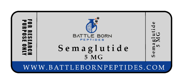 Semaglutide 5mg - Battle Born Peptides