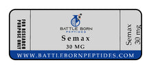 Load image into Gallery viewer, Semax 5mg / 30mg - Battle Born Peptides
