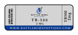 TB500 2MG/5MG - Battle Born Peptides
