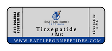 Load image into Gallery viewer, Tirzepatide 5mg - Battle Born Peptides

