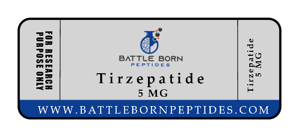 Tirzepatide 5mg - Battle Born Peptides